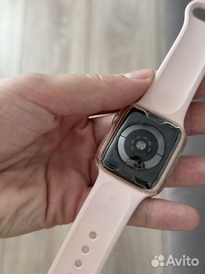 Часы apple watch 5 40 mm розовые