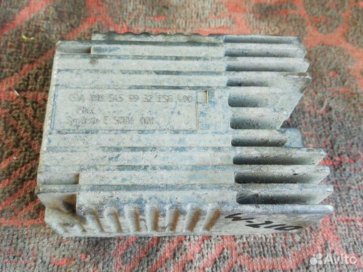 Блок вентилятора Мерседес W210 Mercedes W210