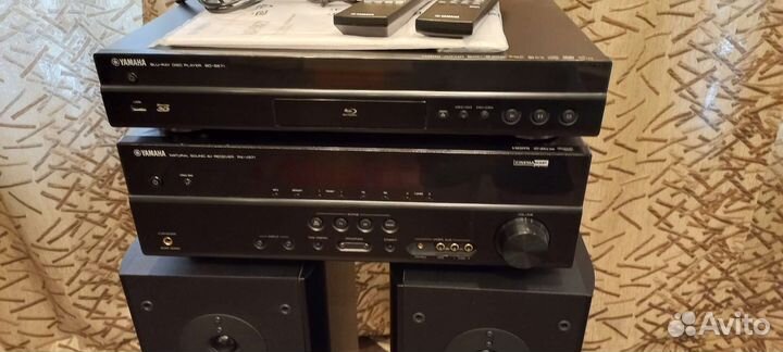 Комплект акустика Yamaha160+ресиве 371+BD 671