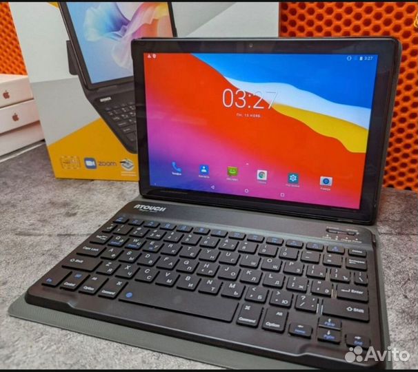 Новый Планшет atouch x19 pro 256g/8Gb клавиатура
