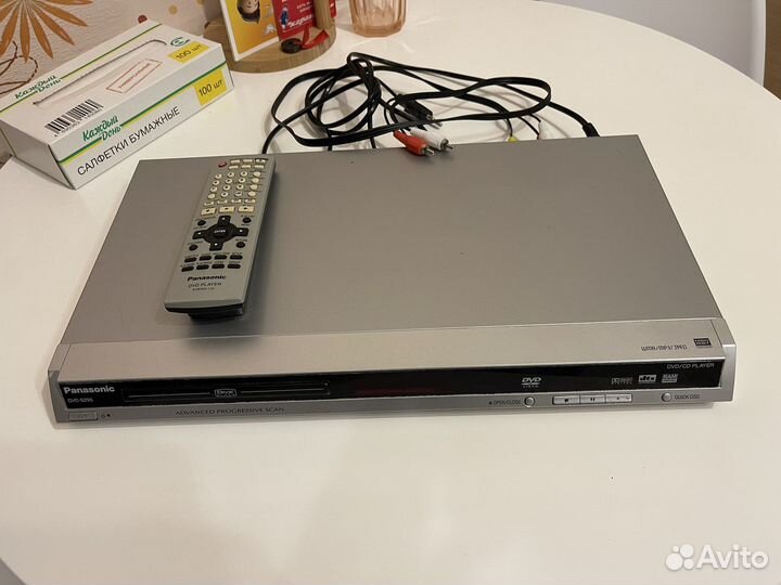 Dvd плеер panasonic