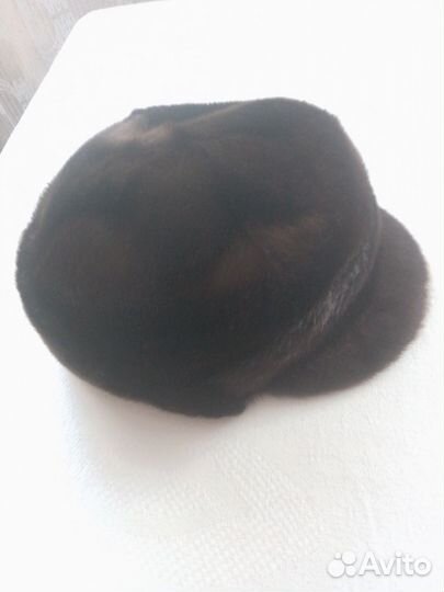 Меховая мужская кепка