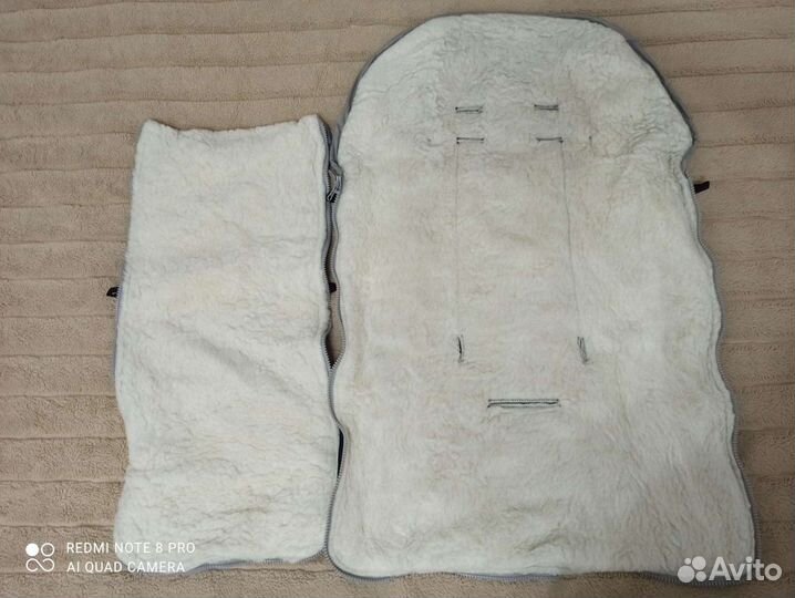 Конверт зимний меховой 