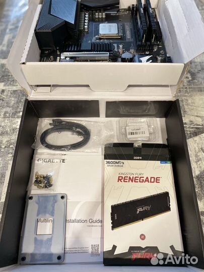 Комплект процессор, мат. плата и оперативка