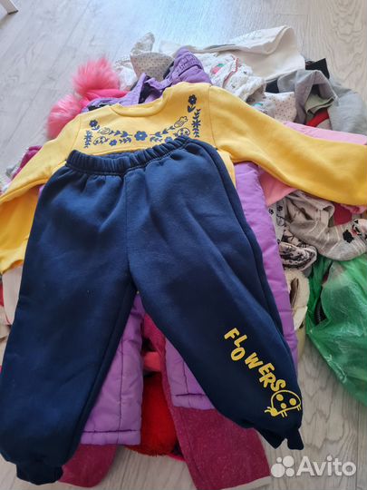 Мешок одежды для девочки до 3 лет