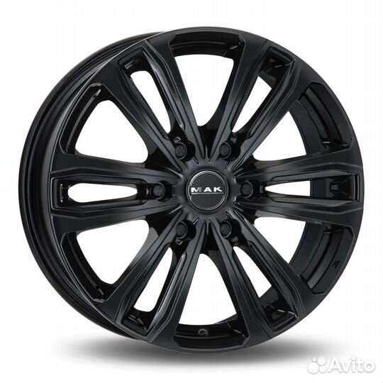 R17 6x139,7 7,5J ET30 D112 MAK Safari 6 Gloss Blac