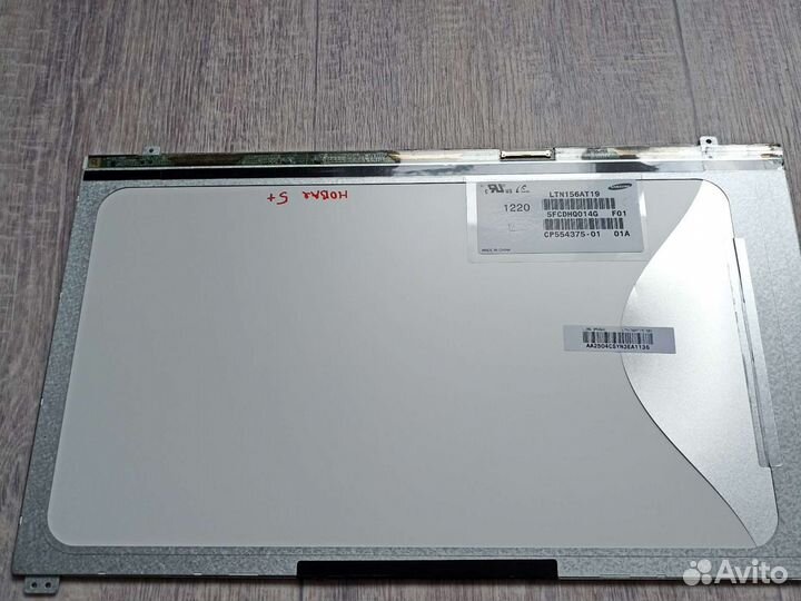 Новая Ltn156at19-001 матрица ультраслим 15.6 40пин
