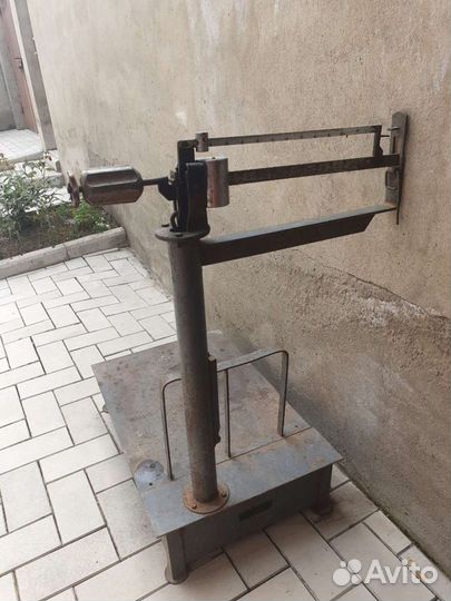 Весы напольные механические со стойкой