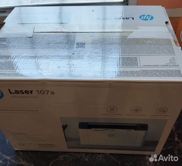 Принтер лазерный hp 107