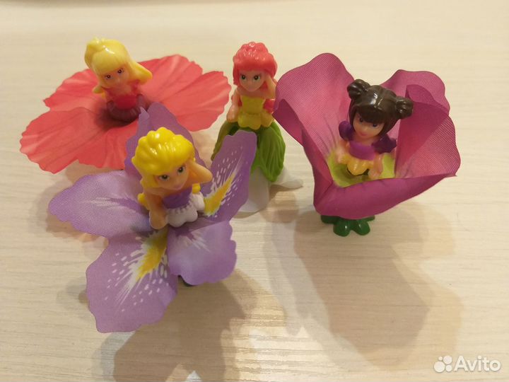 Цветочные феи киндер сюрприз