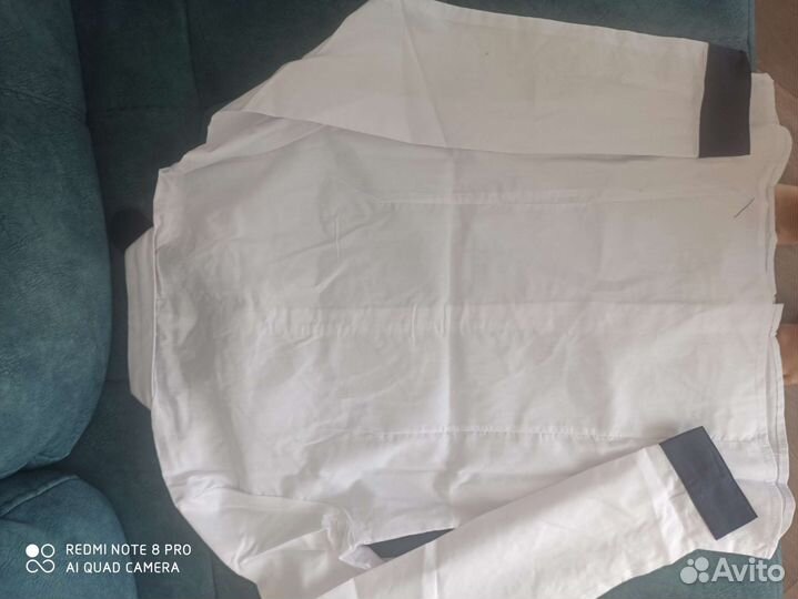 Белая блузка для девочек школьная