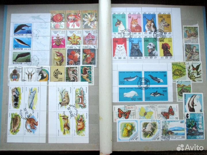 Книга филателия, Альбом Марки (разные) №23