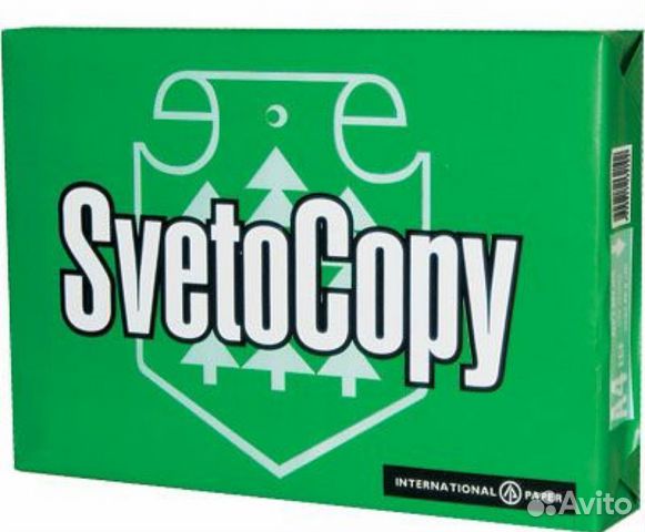 Бумага a4 Svetocopy 500л (белая) объявление продам