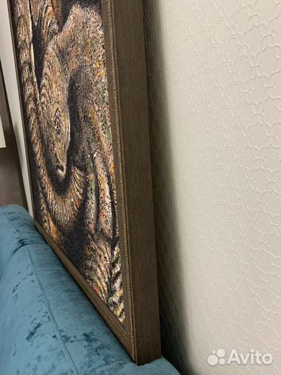 Картина «Слоны» с о. Бали (масло)