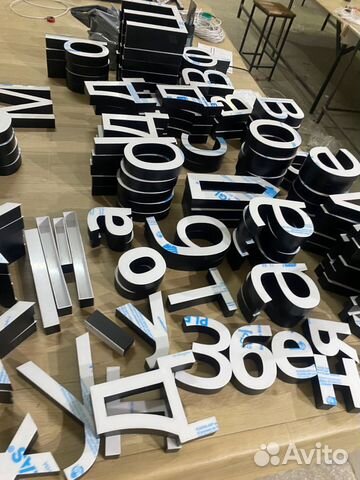 Световые буквы. Вывески. Наружная реклама