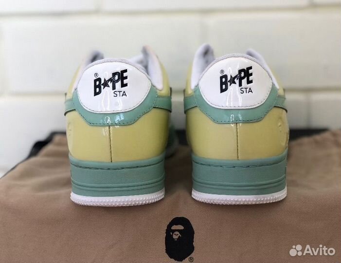 Кроссовки Bapesta Low 'Brown Beige' Оригинал