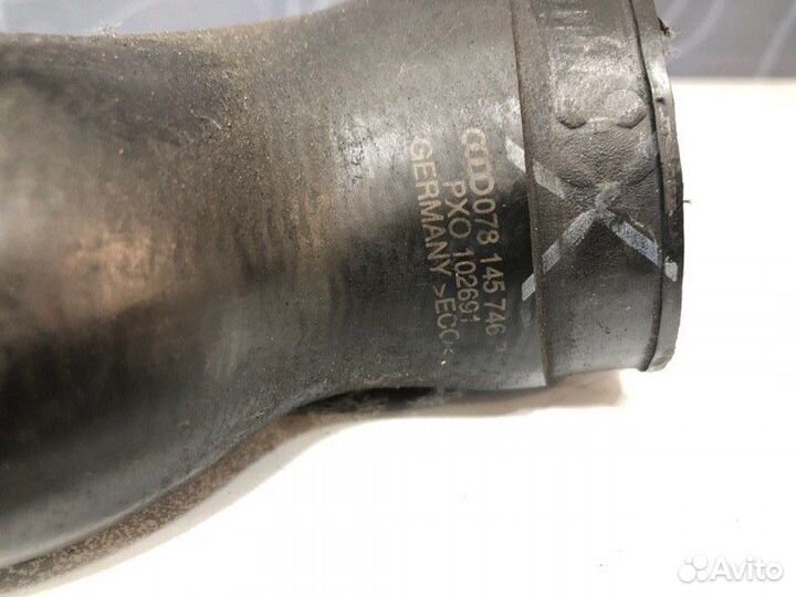 Патрубок интеркулера Audi Allroad C5 BES 2004