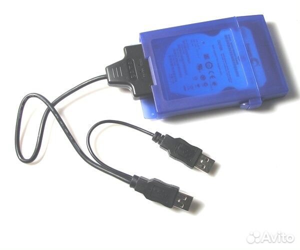 Внешний корпус бокс, переходник USB SATA 2.5 3.5