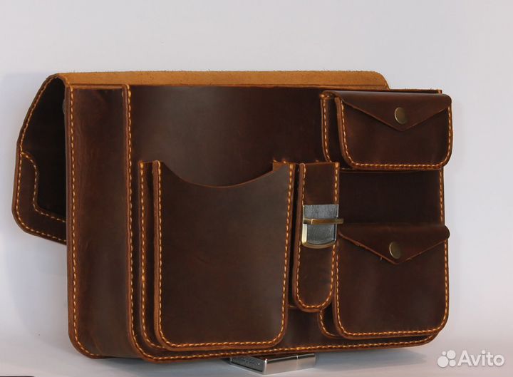 Мужская кожаная сумка