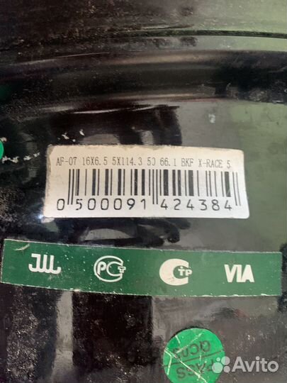 Литье диски r16