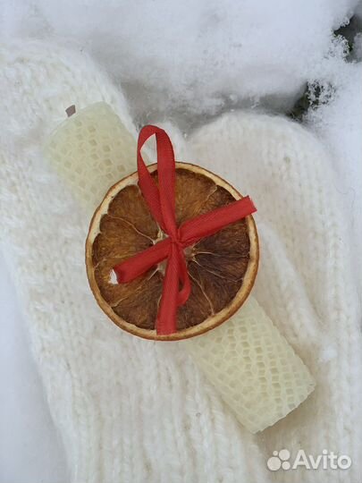 Свечи новогодние