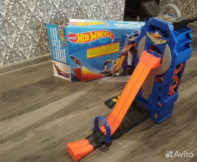 Парковка гараж hot wheels Сити мега гараж