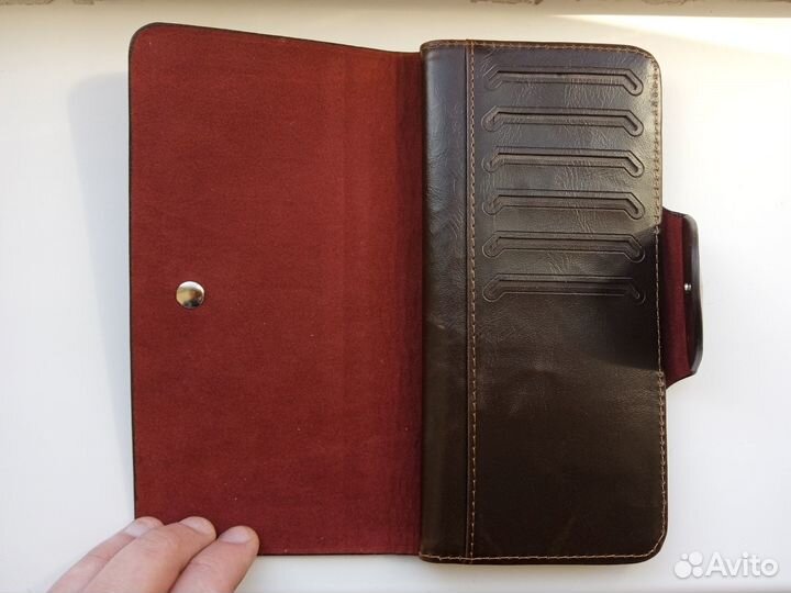 Мужское портмоне (кошелек, клатч). Новое