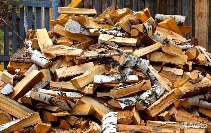 Дрова колотые