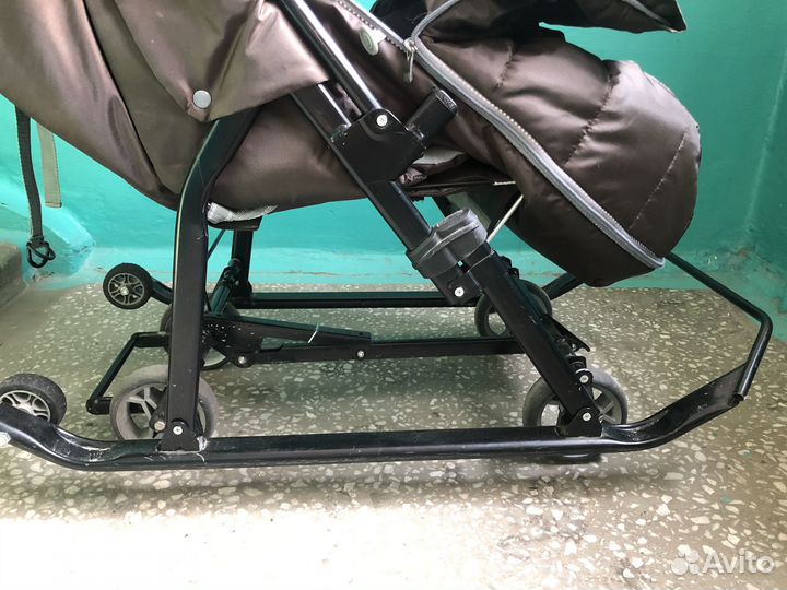 Санки коляска nika