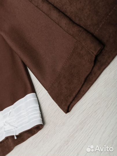 Шторы новые канвас велюр