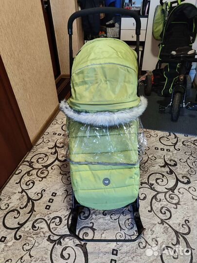 Санки коляска nika kids