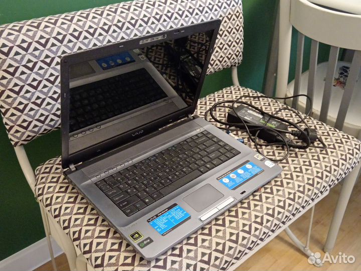 Ноутбук на запчасти sony
