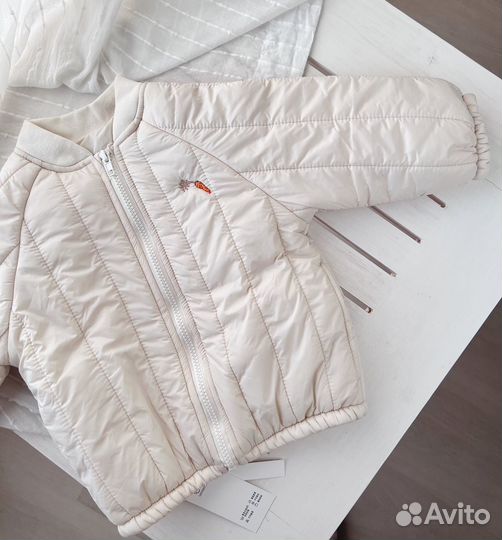 Куртка бомбер, стеганая, новая