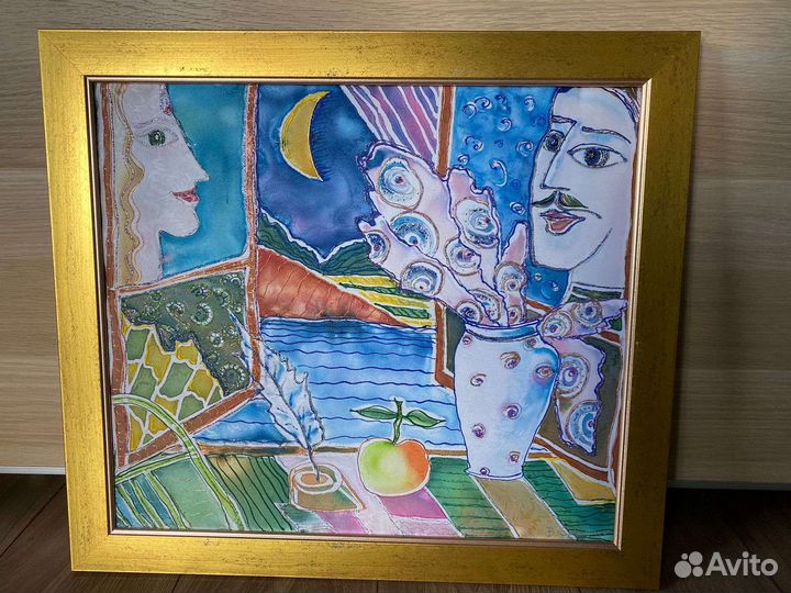 Картина батик Веры Сибирцевой