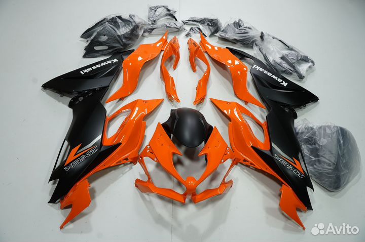 Комплект пластика на Kawasaki ZX-6R 2019-2021