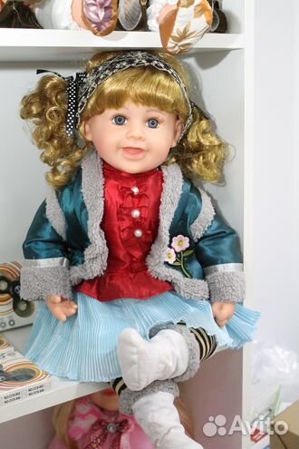 Дизайнерская коллекционная кукла, 61 см