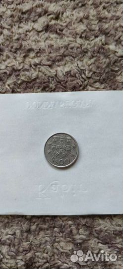 Монета 5 эскудо 1982 года Португалия