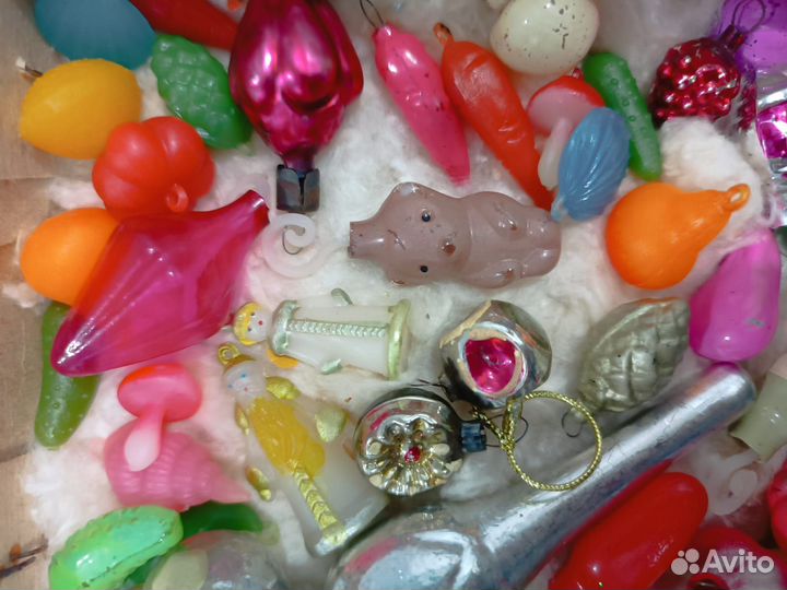 Елочные игрушки для елки малютки СССР