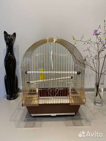 Клетка для птиц (+ корм для канареек)