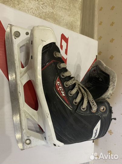 Коньки вратарские детские