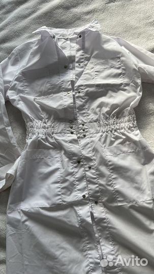 Белый медицинский халат женский 42-44