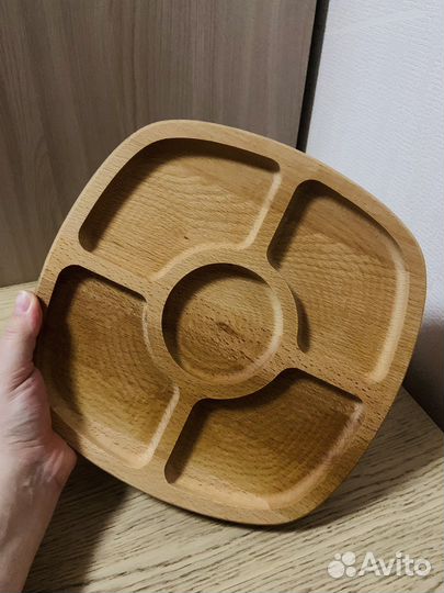 Менажница деревянная