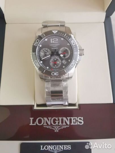 Longines Hydroconquest L3.783.4.76.6 41 mm. Новые