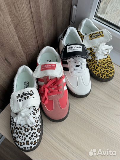 Кеды кроссовки Adidas розовые леопардовые