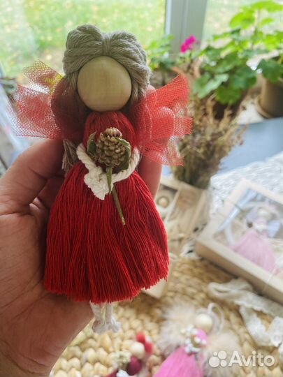 Ангел макраме