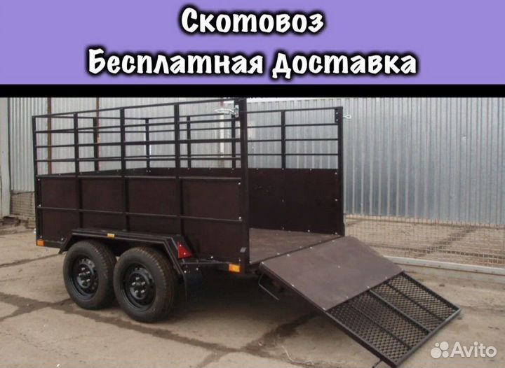 Скотовоз прицеп