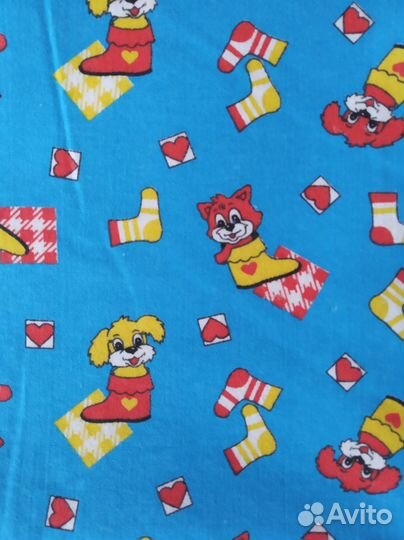 Ткань отрез фланель