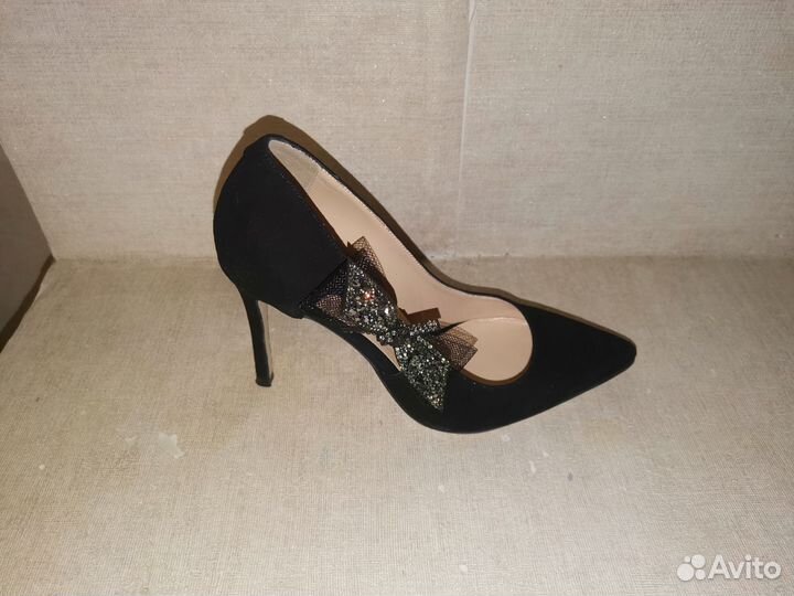 Туфли женские 35 размер черные