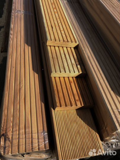 Шлифованные доски лиственницы 50x135 мм, для профессионального использования