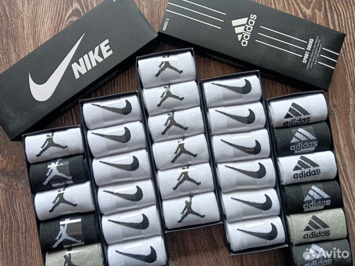 Носки Nike Adidas Reebok Jordan